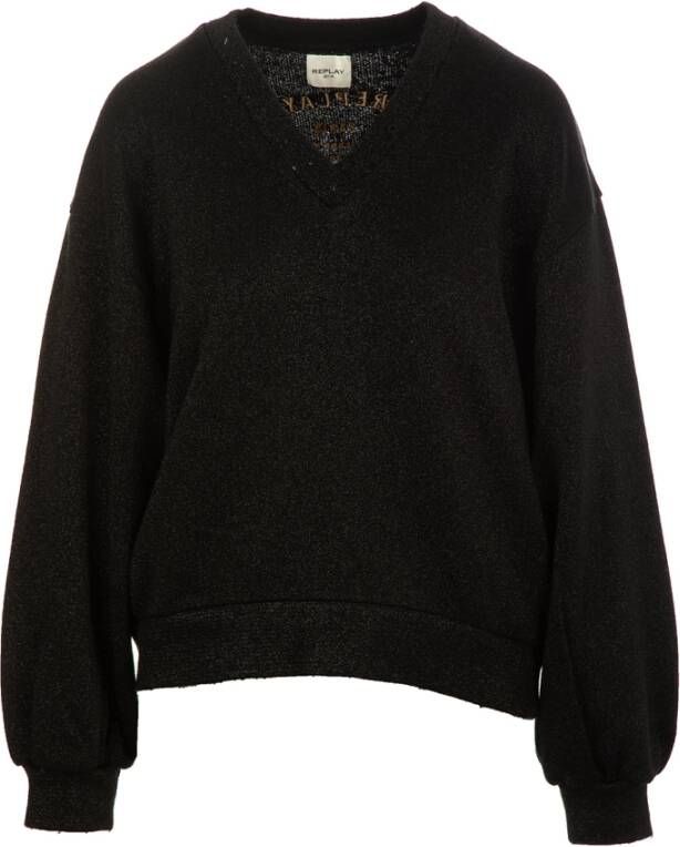 Replay sweaters antraciet , Grijs, Dames