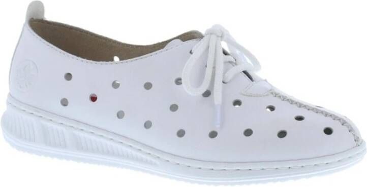 Rieker Instappers & Slip ons Wit Dames