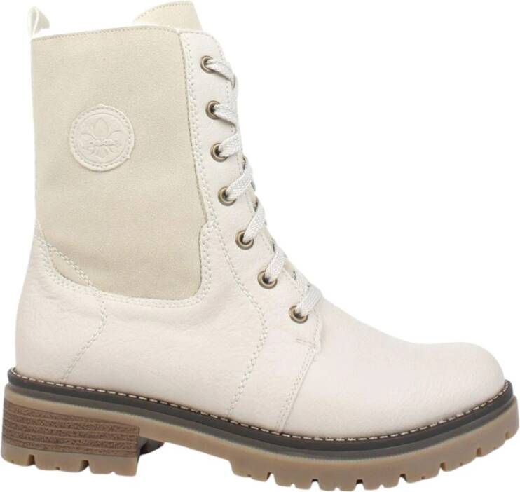 Rieker Beige Casual Booties , Beige, Dames