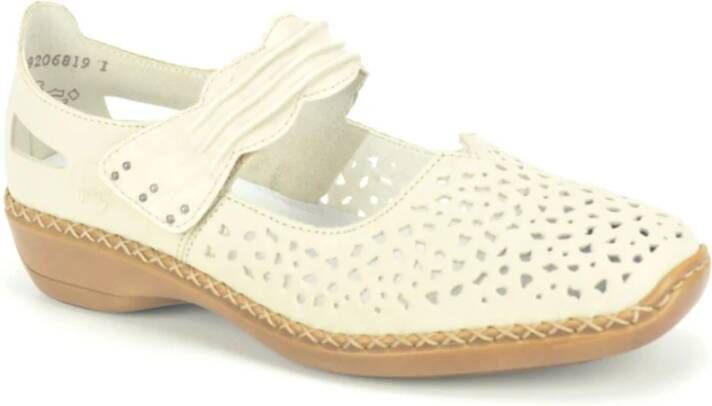 Rieker Ballerina's Beige Dames