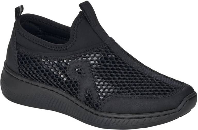 Rieker Casual Trainers , Zwart, Dames
