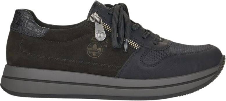 Rieker Sneakers Zwart Dames