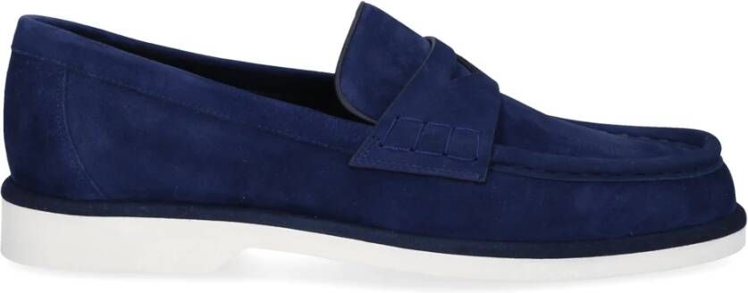 Santoni Instappers & Slip ons Blauw Dames