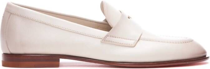 Santoni Instappers & Slip ons Wit Dames