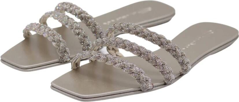 Santoni Slippers Geel Dames