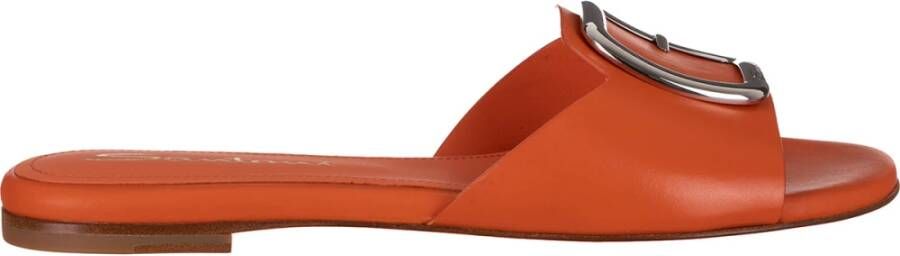 Santoni Slippers Oranje Dames