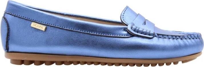 Scapa Instappers & Slip ons Blauw Dames