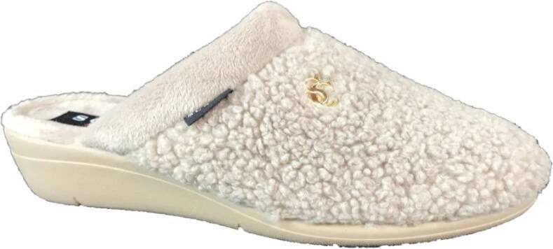 Scapa Schoenen Pantoffel , Beige, Dames