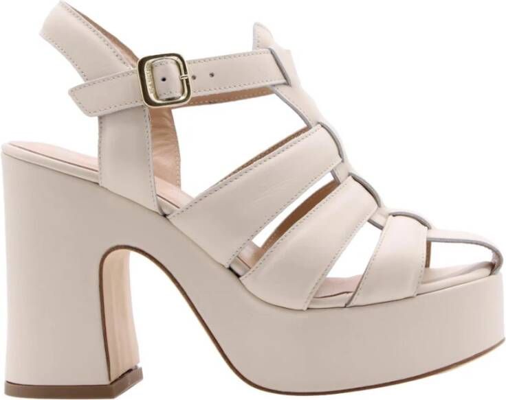 Scapa High Heel Sandals , Beige, Dames