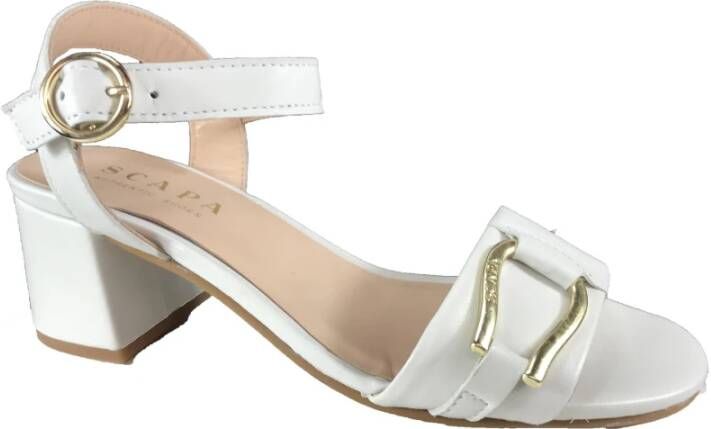 Scapa High Heel Sandals , Beige, Dames