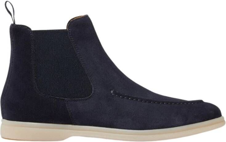 Scarosso Eugenia suede laarzen , Blauw, Dames