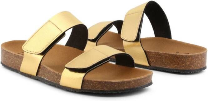 Scholl Sliders Greeny F28051 , Geel, Dames
