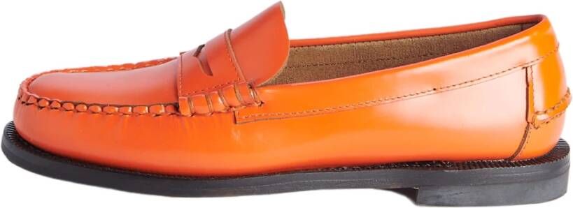 Sebago Instappers & Slip ons Oranje Dames
