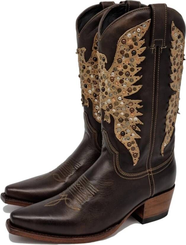 Sendra Cowboylaarzen Bruin Dames