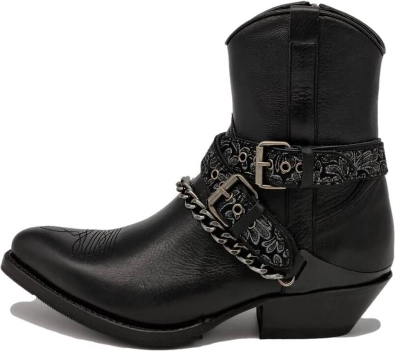 Sendra Cowboylaarzen Zwart Dames
