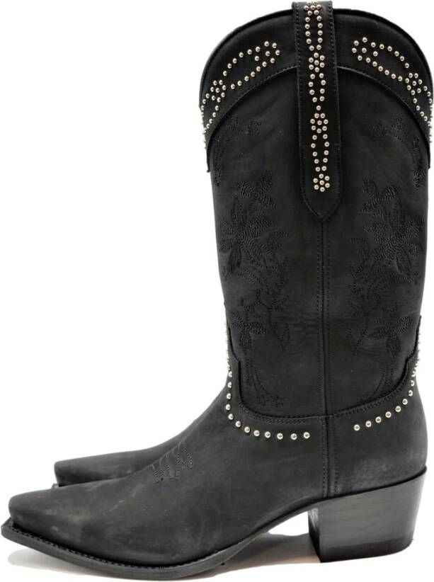 Sendra Cowboylaarzen Zwart Dames