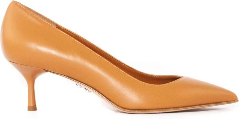 Sergio Levantesi With Heel Leather Brown , Bruin, Dames