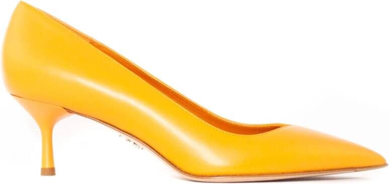 Sergio Levantesi With Heel Orange , Oranje, Dames