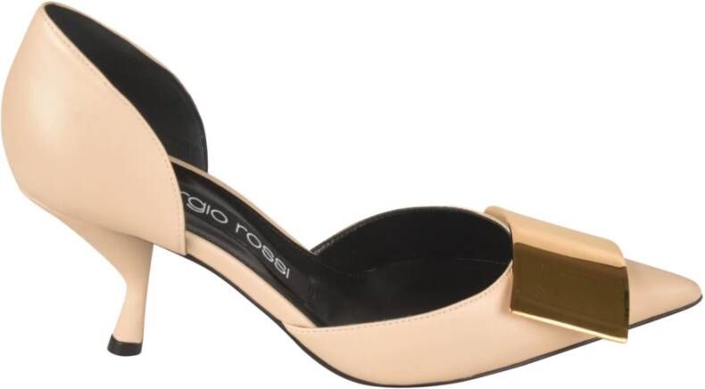 Sergio Rossi platte schoenen , Beige, Dames