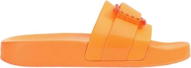 Sergio Rossi Slippers Oranje Dames