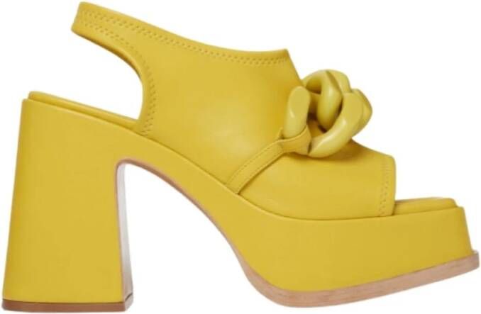 Stella Mccartney Enkellaarsjes Geel Dames