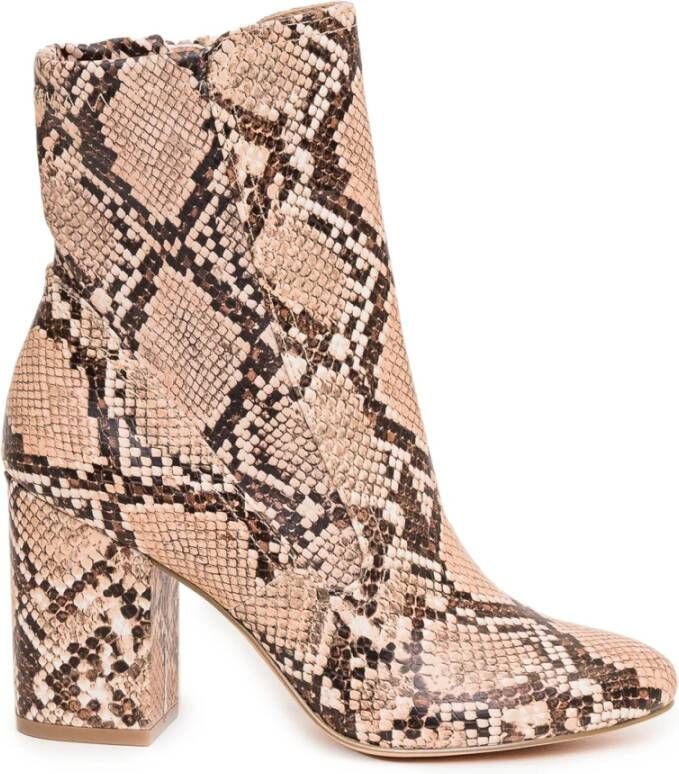 Steve Madden Enkellaarsjes Beige Dames
