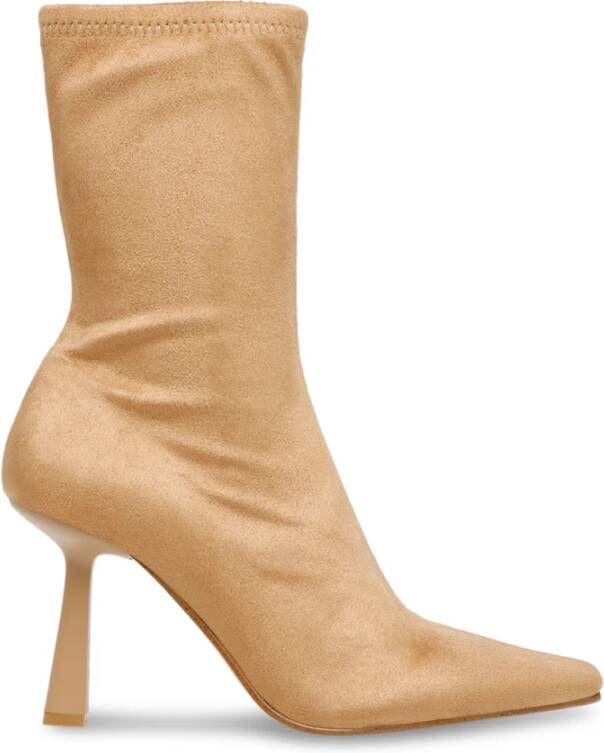 Steve Madden Vakay hakken laarzen , Beige, Dames
