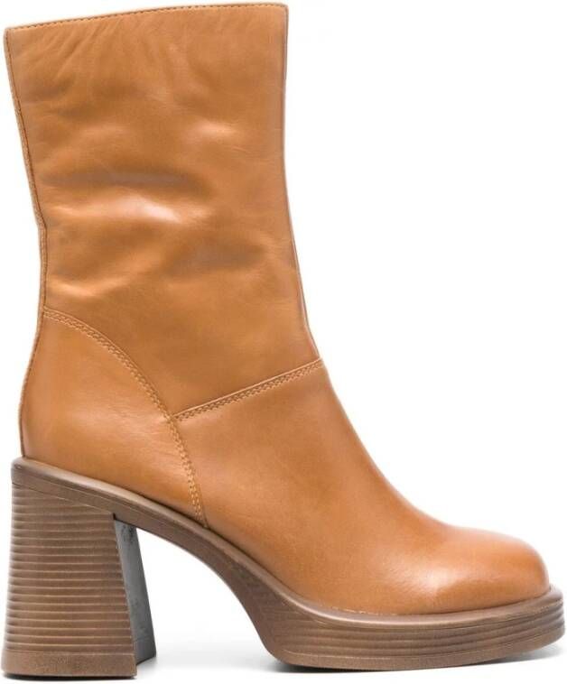 Steve Madden Enkellaarsjes Beige Dames