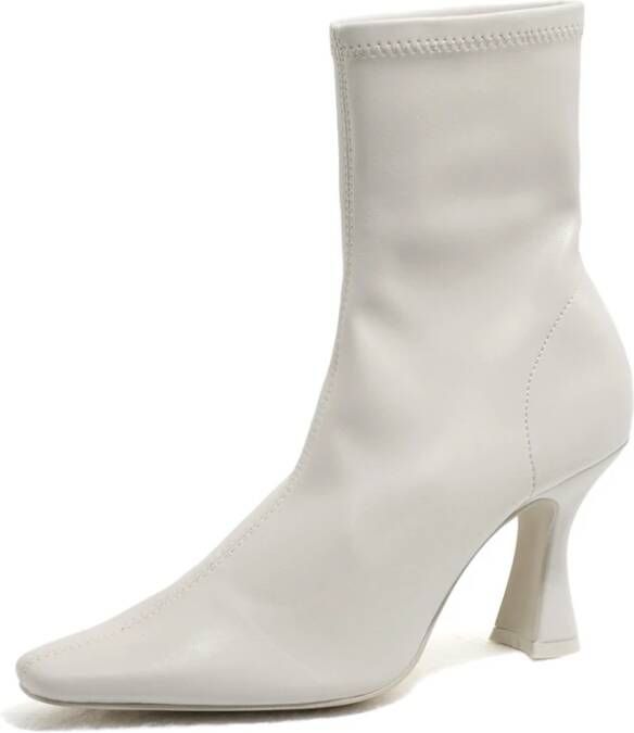 Steve Madden Enkellaarsjes Wit Dames