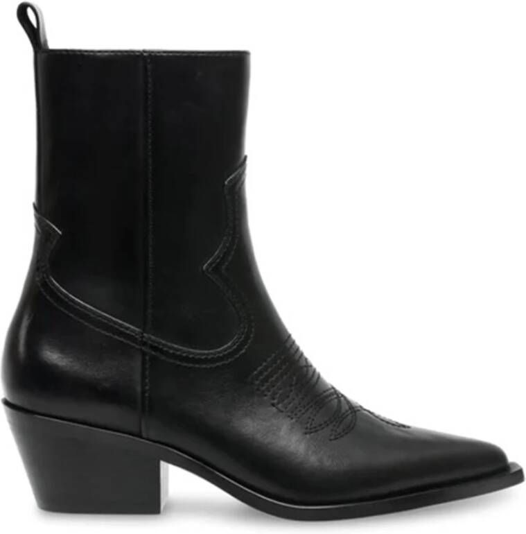 Steve Madden Enkellaarsjes Zwart Dames