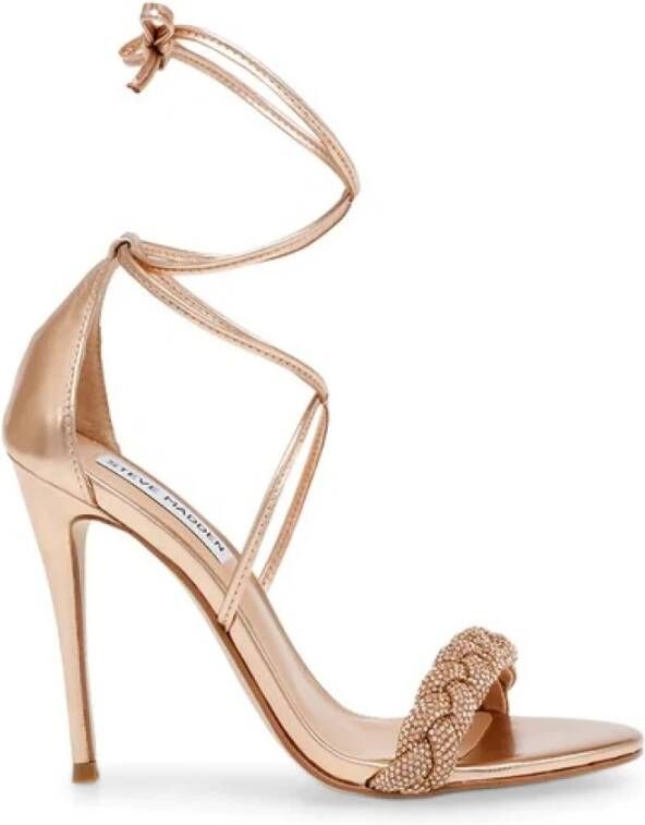 Steve Madden Hoge hiel sandalen , Geel, Dames