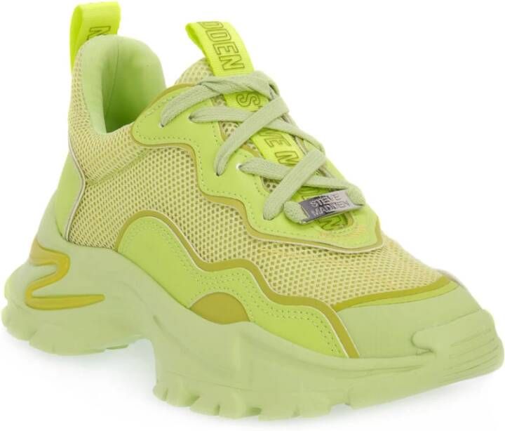 Steve Madden Sneakers Geel Dames