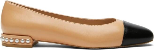 Stuart Weitzman Ballerina's Beige Dames