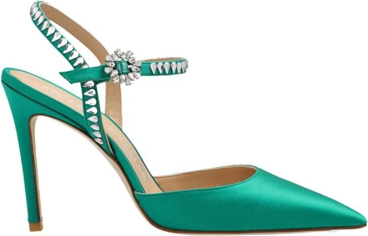 Stuart Weitzman Edelsteenpompen , Groen, Dames