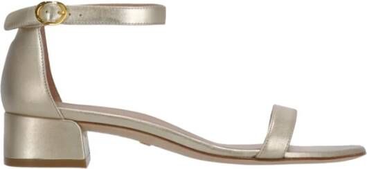 Stuart Weitzman Hoge hiel sandalen , Grijs, Dames