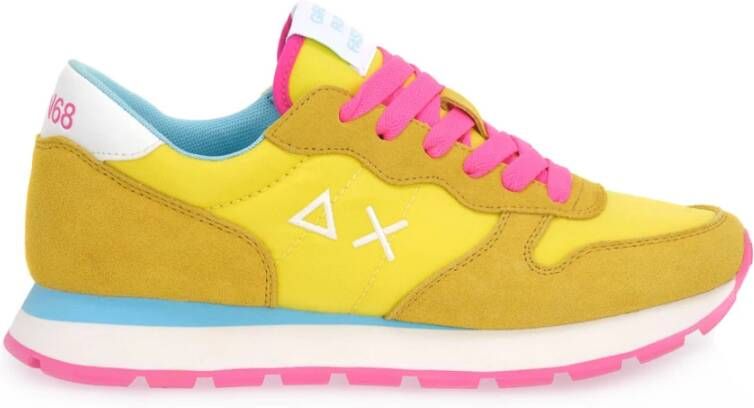 Sun68 Sneakers Geel Dames
