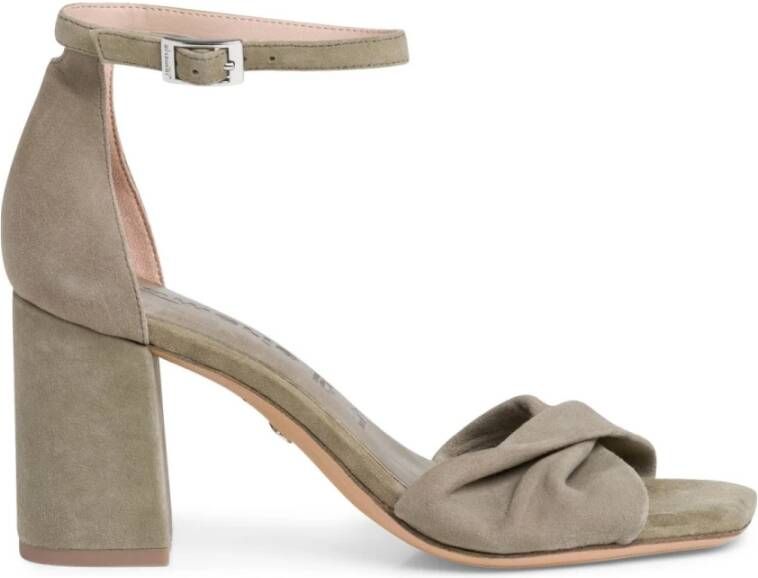tamaris salie elegante open sandalen , Groen, Dames