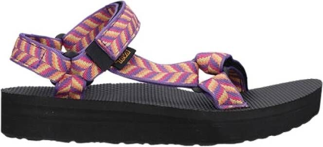 Teva Midform Universal Vegan Rgip sandalen , Paars, Dames