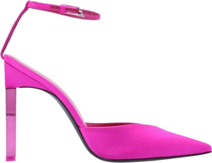 The Attico Tweedehands portefeuilles , Roze, Dames