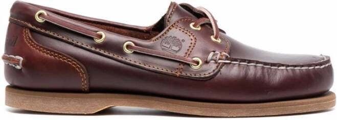 Timberland Platte schoenen , Bruin, Dames
