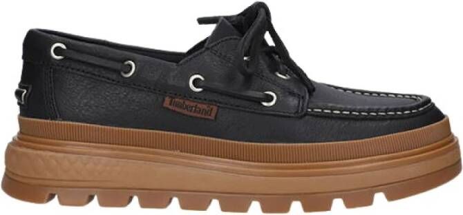 Timberland Mokasyny Ray City Ek + Boat Shoe A2qu9 , Zwart, Dames