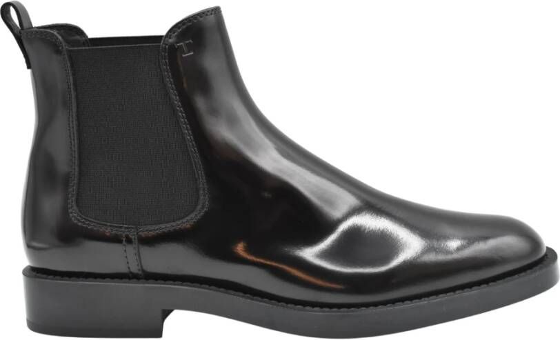 TOD'S Enkellaarsjes Zwart Dames