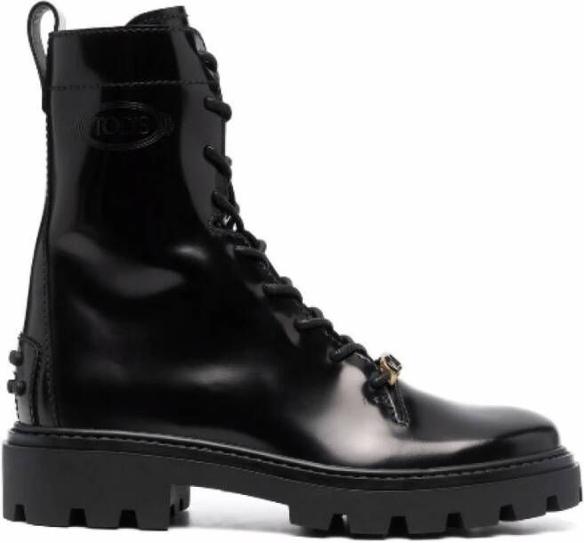 TOD'S Laarzen Zwart Dames