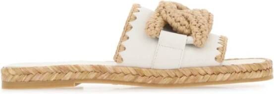 TOD'S Schuifregelaars , Wit, Dames