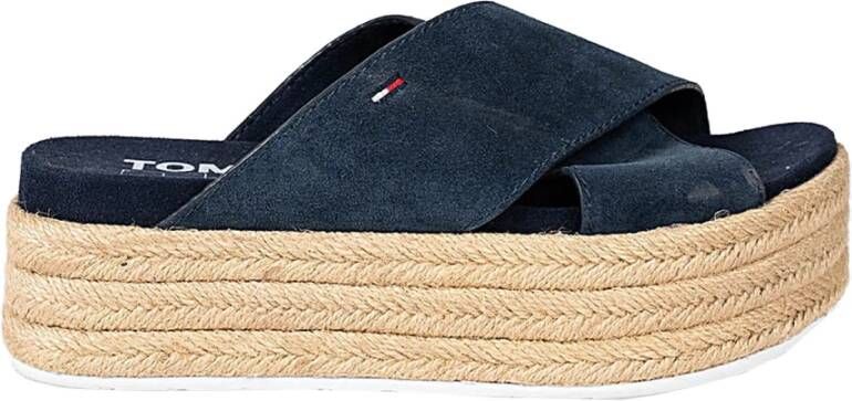 Tommy Hilfiger Espadrilles Blauw Dames
