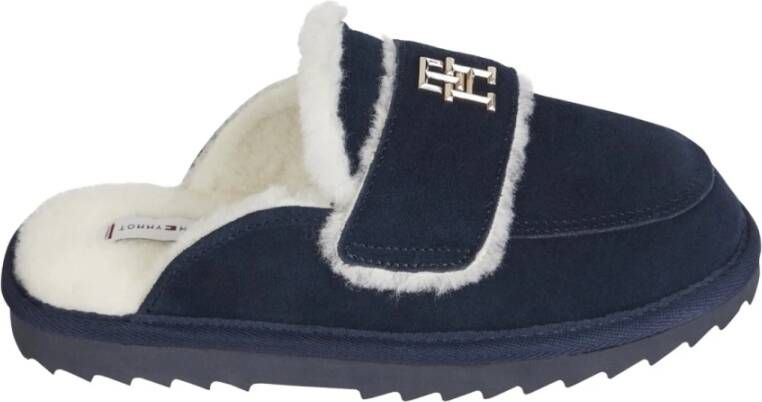 Tommy Hilfiger thgram loafer slippers , Blauw, Dames