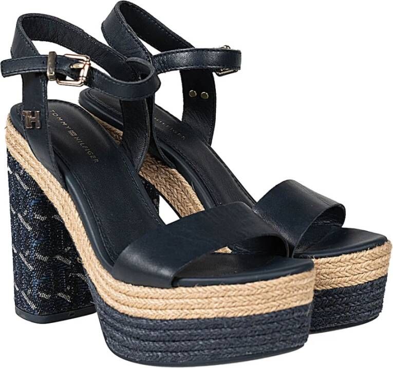 Tommy Hilfiger High Heel Sandals , Blauw, Dames