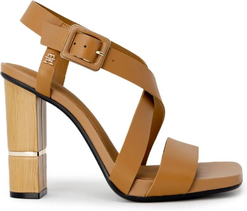 Tommy Hilfiger Hardware Block High Fw0Fw07016Gu9 , Bruin, Dames