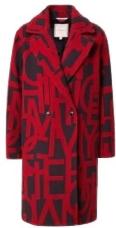 Tommy Hilfiger Trenchcoats & Mantels Rood Dames