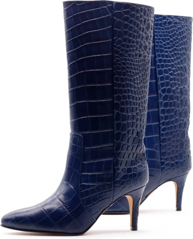 Toral Enkellaarsjes Blauw Dames